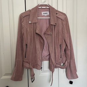 BB Dakota Faux Suede Moto Jacket